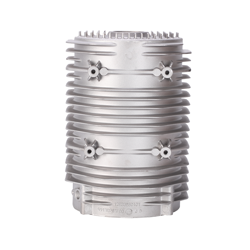 Dado de alumínio Tamboras de elevação com orifícios e fios usinados